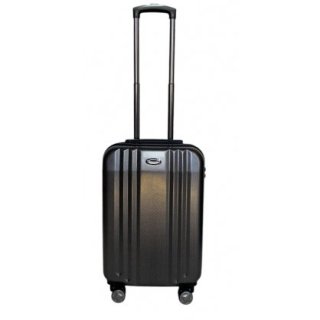 Маленький чемодан ручная кладь Snowball 91603 – 37 л, 2,6 кг Черный