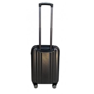 Маленький чемодан ручная кладь Snowball 91603 – 37 л, 2,6 кг Черный