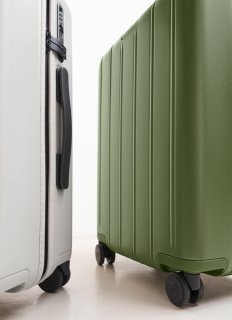 Маленький чемодан ручная кладь VnV Travel Touch – 37 л, 2,9 кг Зеленый