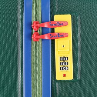 Маленький чемодан Semi Line – 38.5 л, 2,5 кг Зеленый