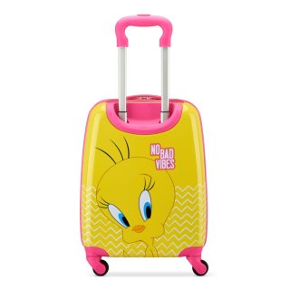 Мала дитяча валіза ручна поклажа Roncato LOONEY TUNES KIDS – 27 л, 1,9 кг Жовта