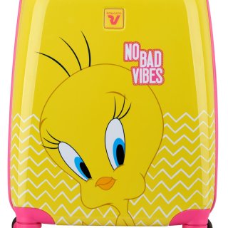 Мала дитяча валіза ручна поклажа Roncato LOONEY TUNES KIDS – 27 л, 1,9 кг Жовта