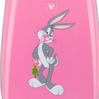 Мала дитяча валіза ручна поклажа Roncato LOONEY TUNES KIDS – 36 л, 2,2 кг Рожева