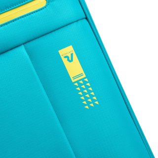 Маленький ультралегкий чемодан ручная кладь Roncato Lite Soft – 42 л, 1,7 кг Бирюзовый