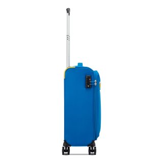 Маленький ультралегкий чемодан ручная кладь Roncato Lite Soft – 42 л, 1,7 кг Голубой