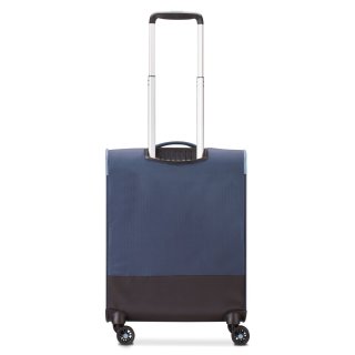 Маленький ультралегкий чемодан ручная кладь Roncato Lite Soft – 42 л, 1,7 кг Синий