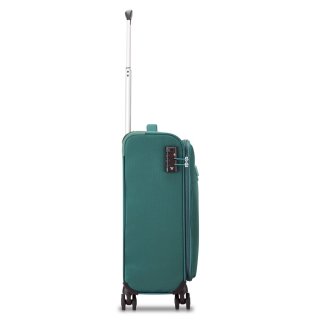 Маленький ультралегкий чемодан ручная кладь Roncato Lite Soft – 42 л, 1,7 кг Зеленый