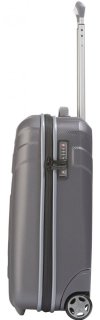 Малый 2-х колесный чемодан 44 л Travelite Vector, серый