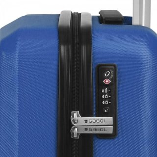 Мала 4-х колісна валіза 34 л Gabol Mondrian (S) Blue