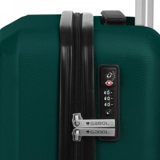 Малый 4-х колесный чемодан 34 л Gabol Mondrian (S) Green