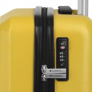 Мала 4-х колісна валіза 34 л Gabol Mondrian (S) Yellow