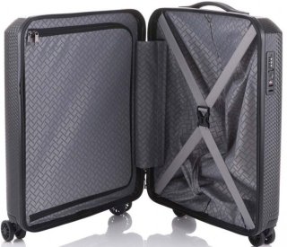 Малый 4-х колесный чемодан 39 л Travelite Skywalk Black