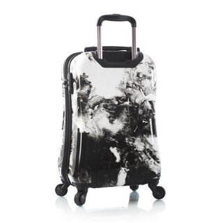 Малый 4-х колесный чемодан Heys Marble Swirl (S) Stone Print