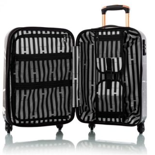 Малый 4-х колесный чемодан Heys Marquina (S) Stone Print