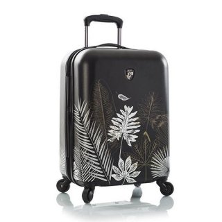 Малый 4-х колесный чемодан Heys Oasis (S) Black/Gold Leaf