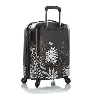 Малый 4-х колесный чемодан Heys Oasis (S) Black/Gold Leaf