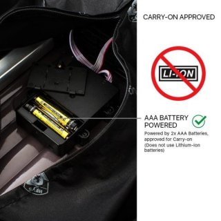 Малый 4-х колесный чемодан Heys Smart Connected Luggage (S) Silver