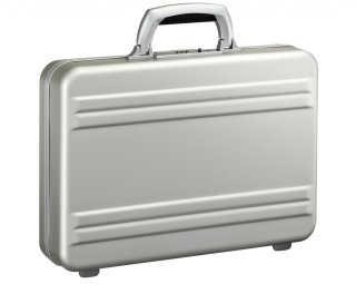 Малый алюминиевый атташе-кейс Slimline 3" Zero Halliburton, серебряный