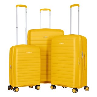 Мала валіза 2E Aero – 35/44 л, 2,75 кг Жовта