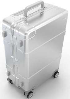 Малый чемодан 31 л Xiaomi RunMi 90 Points Smart Metal Suitcase 20" Silver