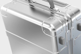Малый чемодан 31 л Xiaomi RunMi 90 Points Smart Metal Suitcase 20" Silver