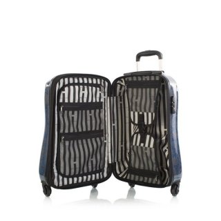 Малый чемодан 35 л на 4-х колесах Heys Indigo Paisley (S) темно-синий
