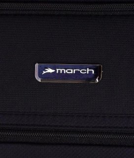 Малый чемодан 37 л March Easy, черный
