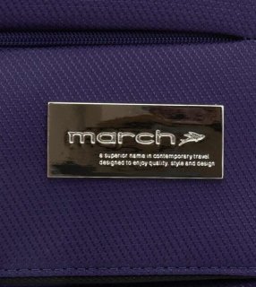 Малый чемодан 37 л March Polo, фиолетовый
