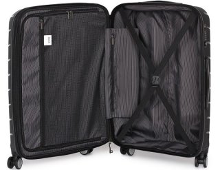 Малый чемодан 40 л Rock Solar Black
