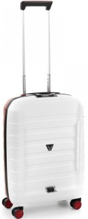 Малый чемодан 42 л Roncato D-BOX, белый/красный