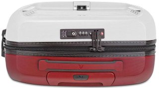Малый чемодан 42 л Roncato D-BOX, белый/красный