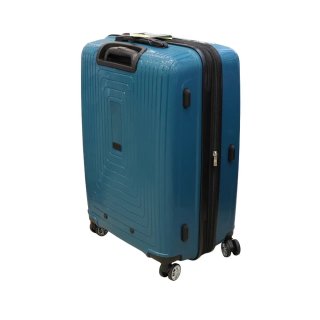 Малый чемодан Airtex 241 ручная кладь из полипропилена на 40/46 л Синий