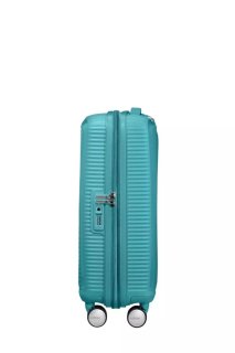 Малый чемодан American Tourister Soundbox ручная кладь – 35,5 / 41 л, 2,6 кг Бирюзовый