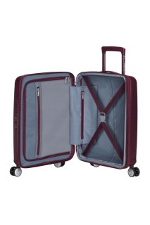 Малый чемодан American Tourister Soundbox ручная кладь – 35,5 / 41 л, 2,6 кг Бордовый