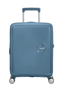 Малый чемодан American Tourister Soundbox ручная кладь – 35,5 / 41 л, 2,6 кг Голубой