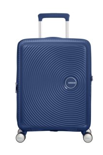 Мала валіза American Tourister Soundbox ручна поклажа – 35,5 / 41 л, 2,6 кг Синя