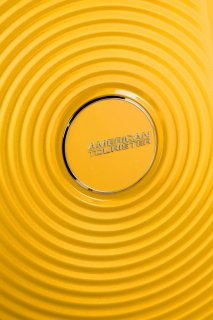 Малый чемодан American Tourister Soundbox ручная кладь – 35,5 / 41 л, 2,6 кг Желтый