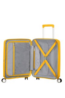 Малый чемодан American Tourister Soundbox ручная кладь – 35,5 / 41 л, 2,6 кг Желтый