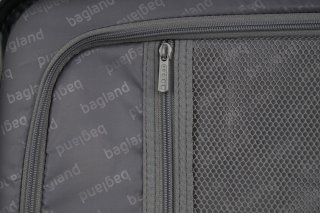 Малый чемодан Bagland Velo ручная кладь на 40/46 л с отделом для ноутбука Белый