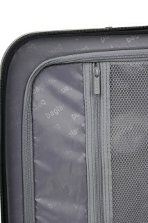 Мала валіза Bagland Velo ручна поклажа на 40/46 л з відділом для ноутбука Чорний