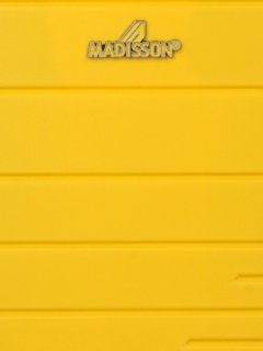 Малый чемодан для самолета Madisson (Snowball) 33703 под ручную кладь на 36 литров Желтый