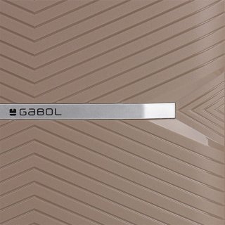 Малый чемодан Gabol Kume ручная кладь на 39/44 л из полипропилена Коричневый