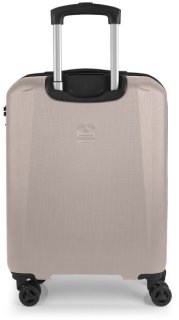 Мала валіза Gabol Mercury ручна поклажа на 38 л із пластику Бежевий