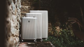 Малый чемодан Heys Earth Tones ручная кладь на 37/45 л из поликарбоната Бежевый
