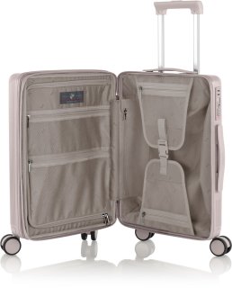 Малый чемодан Heys Earth Tones ручная кладь на 37/45 л из поликарбоната Бежевый