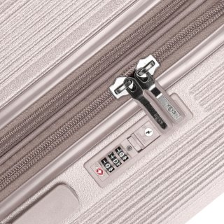 Малый чемодан Heys Earth Tones ручная кладь на 37/45 л из поликарбоната Бежевый