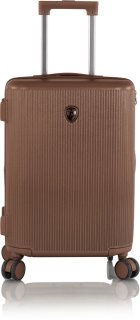 Малый чемодан Heys Earth Tones ручная кладь на 37/45 л из поликарбоната Коричневый