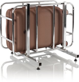 Малый чемодан Heys Earth Tones ручная кладь на 37/45 л из поликарбоната Коричневый