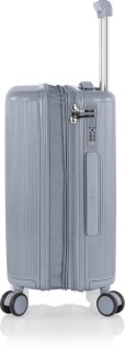 Малый чемодан Heys Earth Tones ручная кладь на 37/45 л из поликарбоната Серый