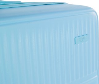 Малый чемодан Heys Pastel ручная кладь на 37/44 л из поликарбоната Голубой